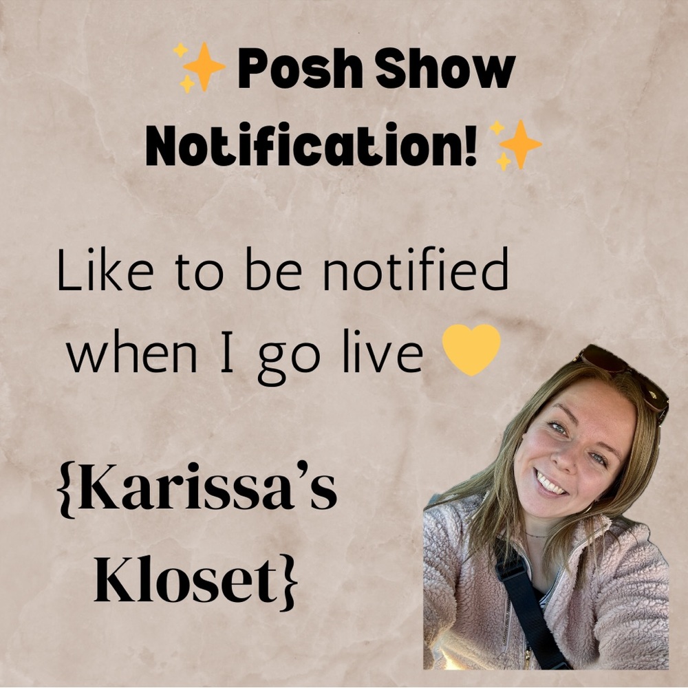 ✨ KARISSA IS LIVE! 📣 Live Posh Show Notification! 🔔